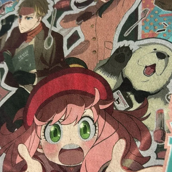 Spy x Family CODE: White Graphic Tee Shirt - Picture 2 of 4